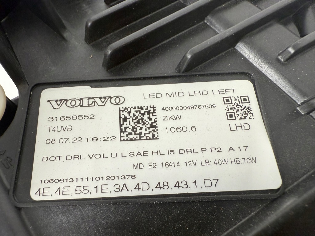 Volvo xc60 2 full led mid led америка фара левая Киев