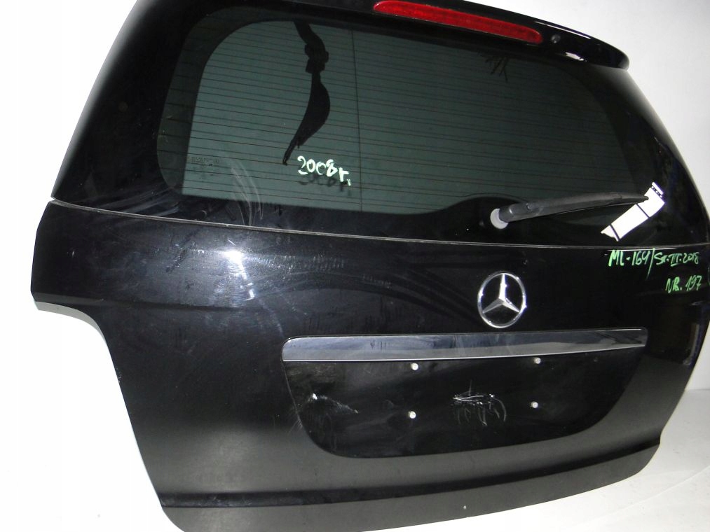 фото №2, Mercedes ml w164 крышка багажника задняя с стекло багажник 2008