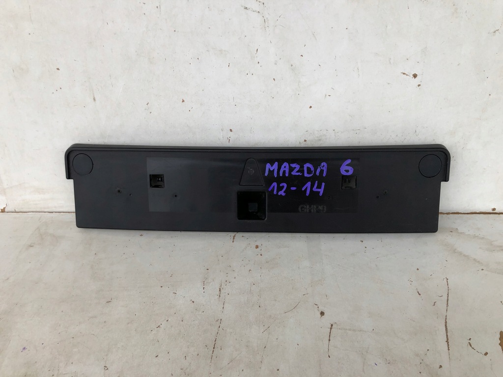 фото №1, Mazda 6 підкладка номерного знака