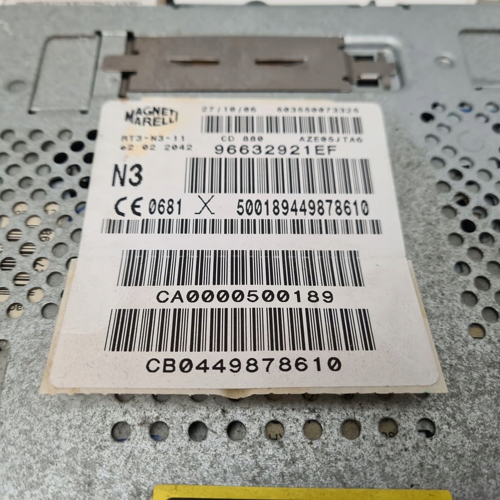 фото №3, Peugeot 607 lift радіо navi gps