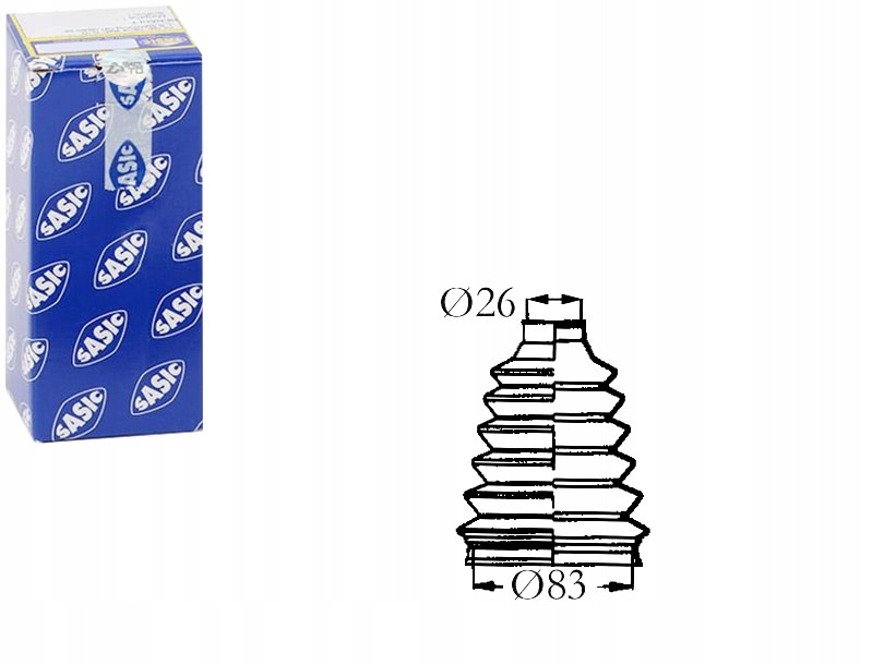 фото №1, Sasic набор защита шарнир sas, 4003460