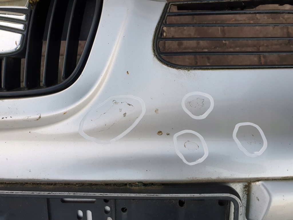 Бампер передний перед seat arosa lift l57n в Украине