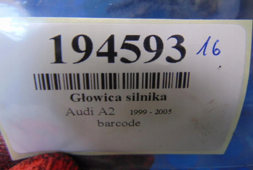 фото №9, Audi a2 1.4tdi головка двигателя 045103373c