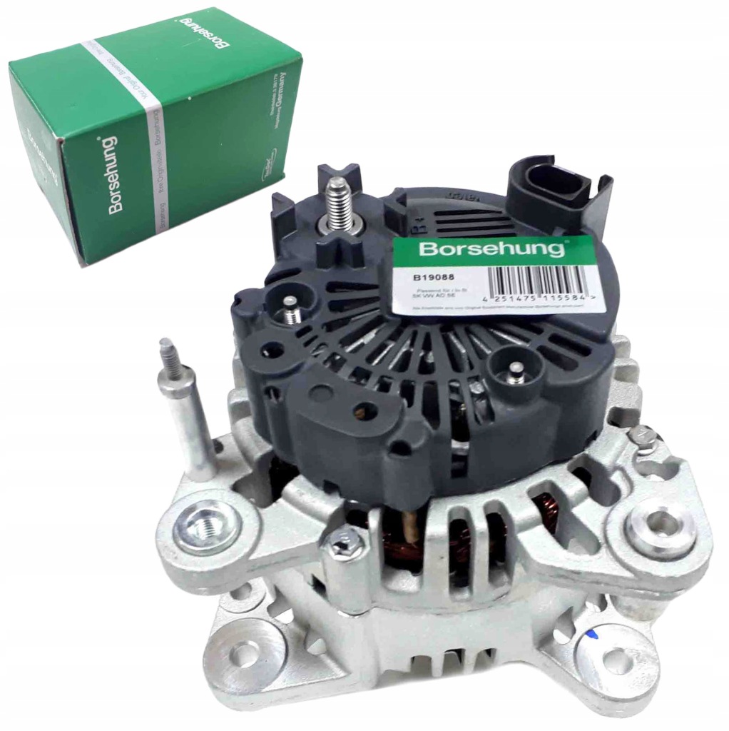 Купить Генератор оригинал  vw golf v vi passat b6 b7 b19088