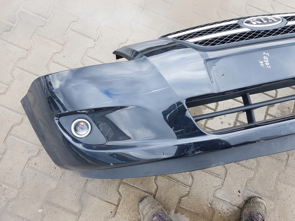 фото №5, Kia ceed i 06-09r бампер перед решётка радиатора 1k