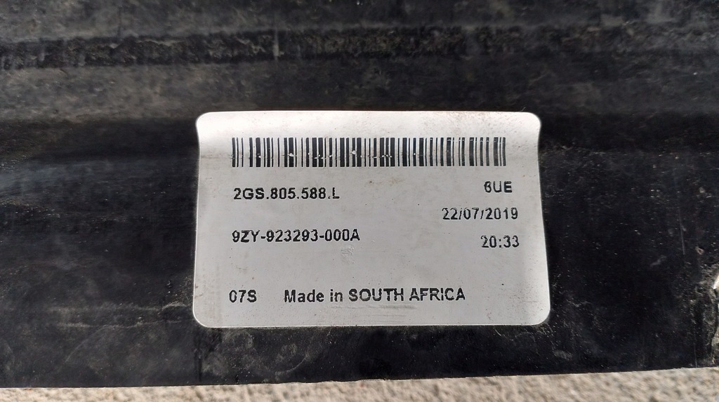 фото №7, Vw polo vi 2gs pas передний усилитель передний