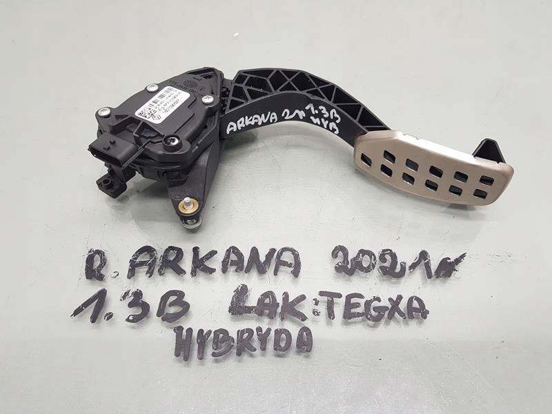 фото №1, Педаль газа arkana 1.3 tce гибрид 180109562r