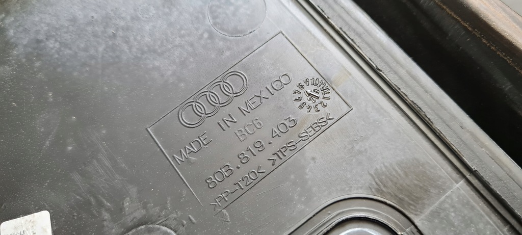 фото №12, Q5 80a sq5 жабо защита накладка plasyikowa 80b819403