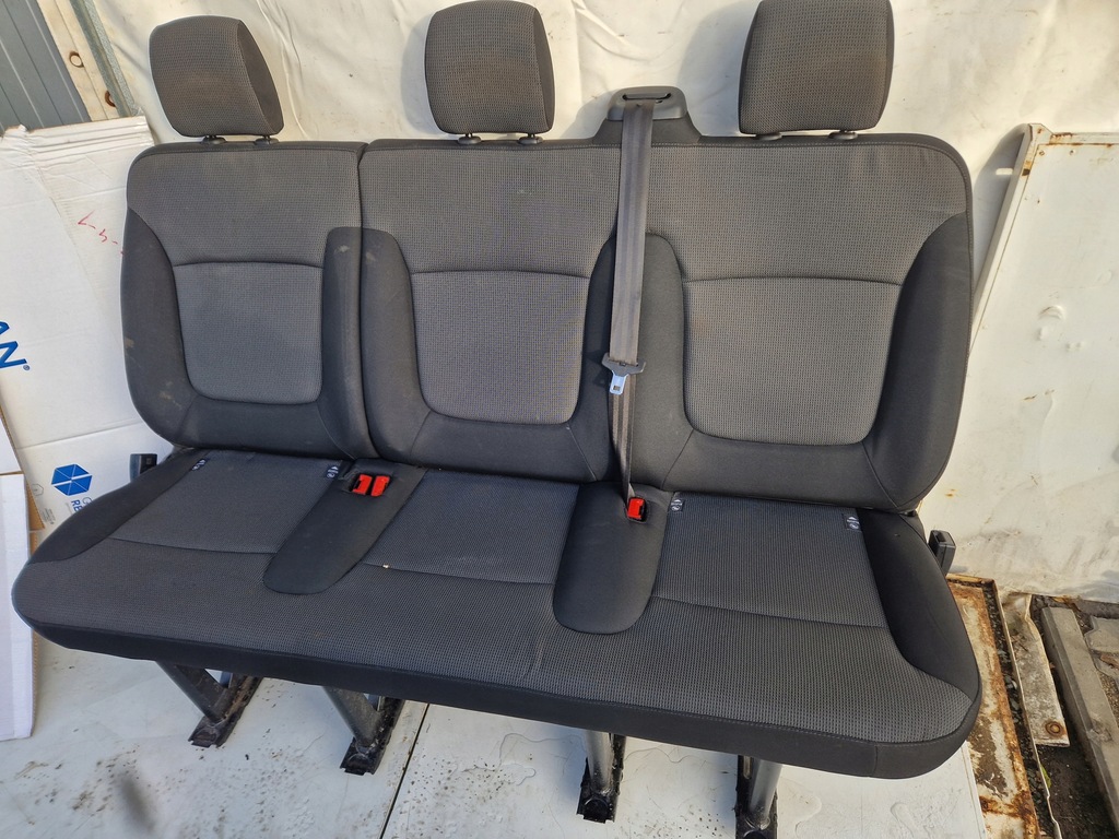 фото №8, Talento vivaro trafic b nv300 сидіння сидіння заднє сидіння kpl 1+2+3