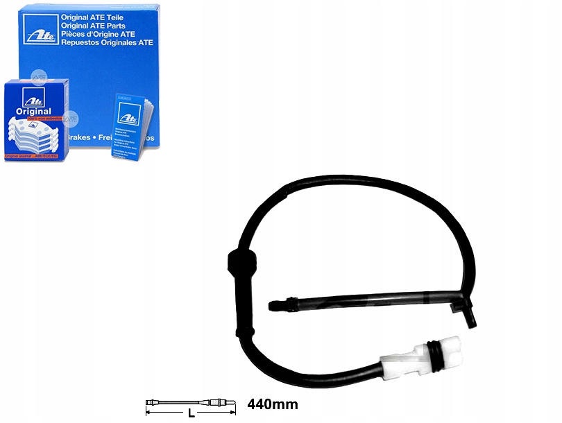 фото №1, Ate 24.8190-0922.2 контакт попереджувальний, знос накладок гальмівних