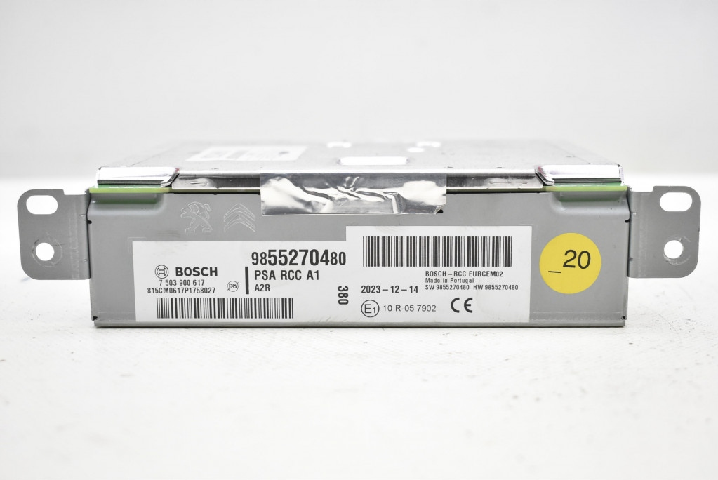 фото №1, Радио тюнер радио навигации 9855270480 opel mokka b 20-