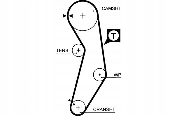 фото №2, Ремінь розподільного валу fiat palio punto siena strada lanci
