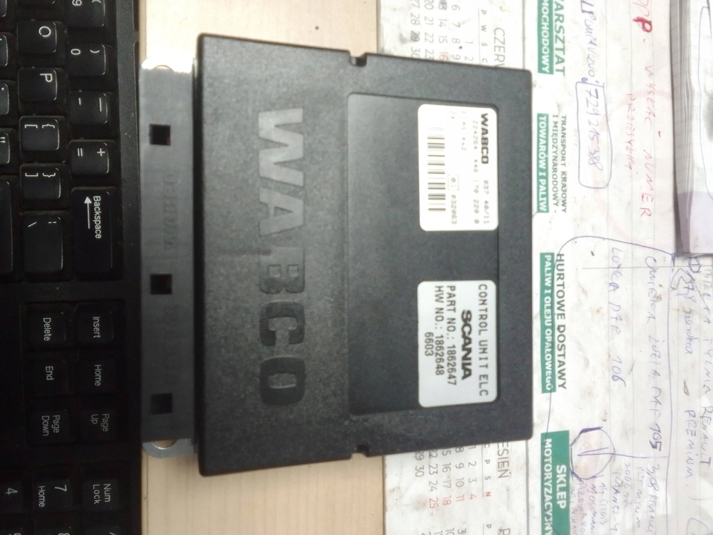 фото №1, Scania r ecas блок управления модуль подвеска wabco