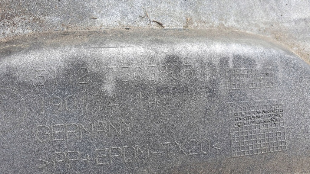 Bmw x1 e84 x-line спойлер накладка бампера заднего задний Киев