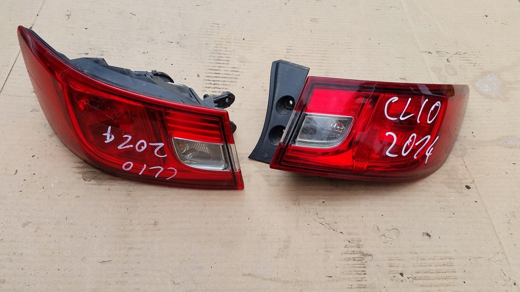 фото №1, Лампа l/p задняя renault clio iv hb 2014r 265554091r