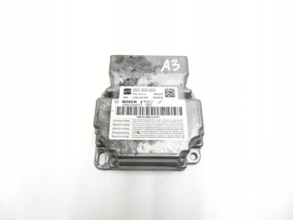 фото №1, Модуль датчик подушек подушка безопасности 3r0959655 seat exeo 08-13 r