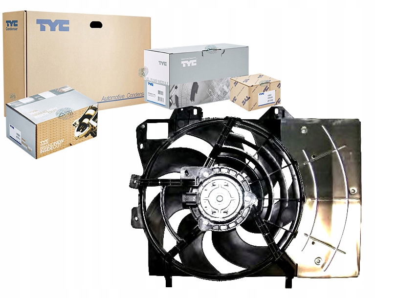 фото №1, Tyc 805-0011 вентилятор, охолодження двигуна