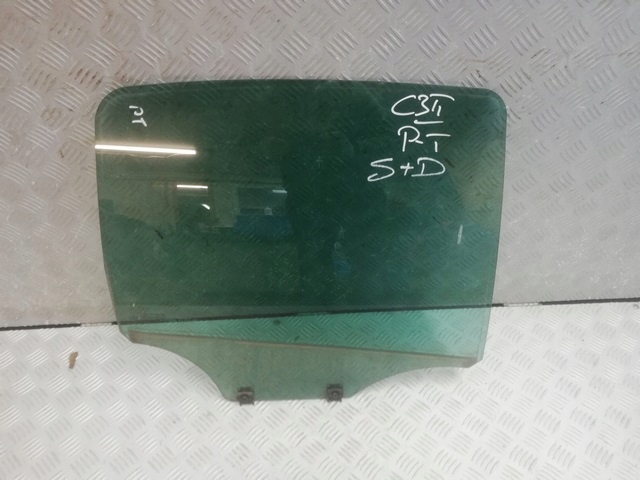 фото №1, Стекло дверь задняя правая citroen c3 ii 2010r