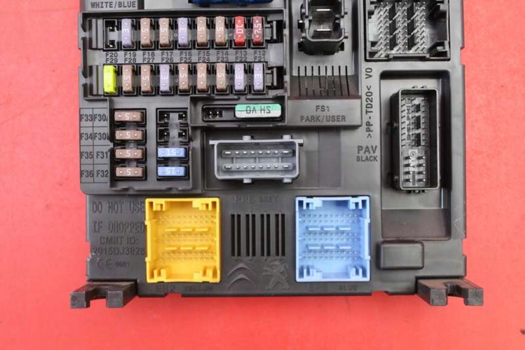 фото №9, Коробка запобіжників bsi 9830707680 citroen berlingo 3 iii 1.5 hdi 102 km