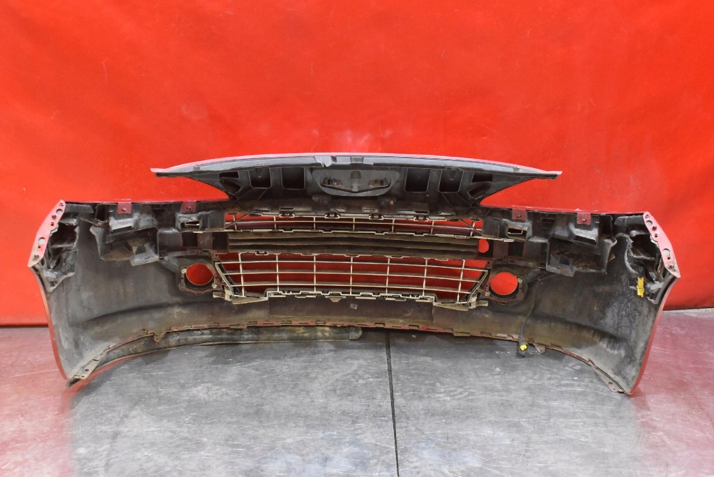 фото №14, Бампер перед передній червоний peugeot 207 1 i 06-09