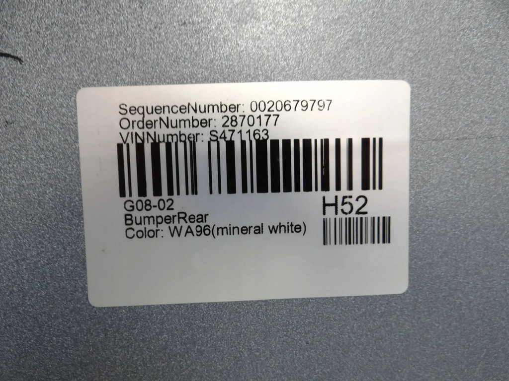 фото №14, Bmw ix3 g08 lift lci 21-23 m-pakiet бампер задняя 6pdc org