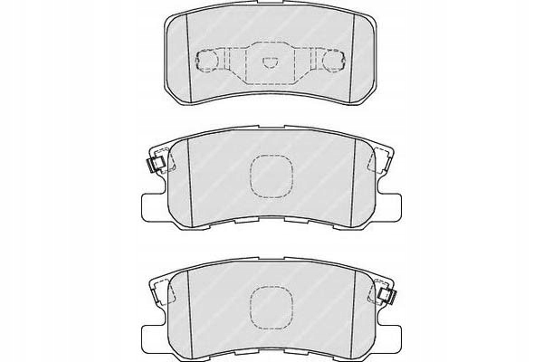 фото №1, Ferodo тормозные колодки тормозные chrysler sebring kabriolet