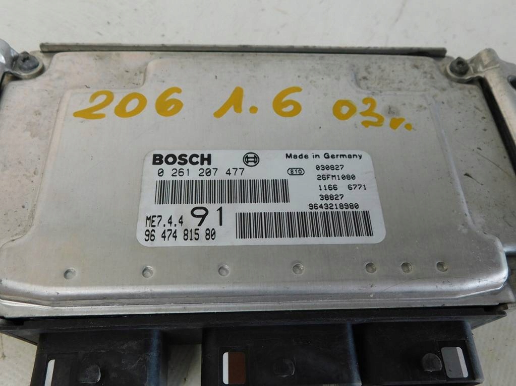 фото №12, Peugeot 206 1.4 16v 2003r набір стартовий