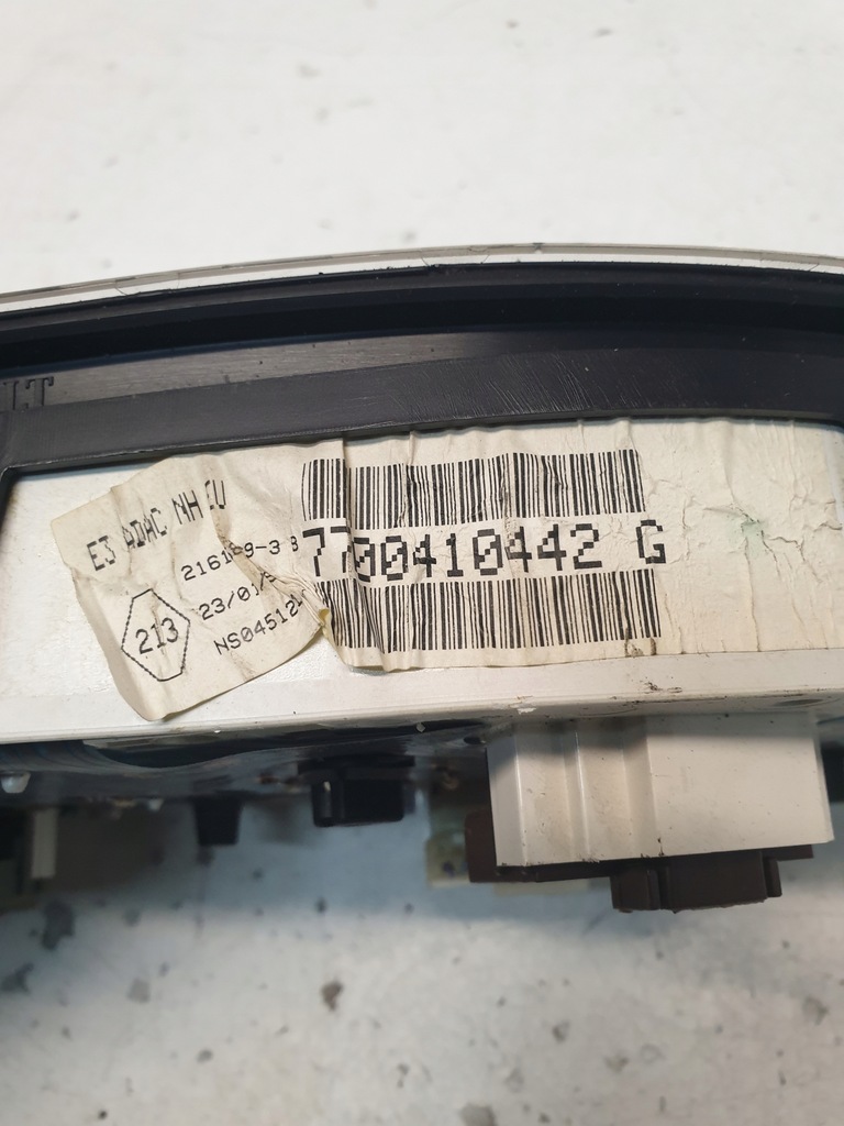 фото №3, Счетчик приборы renault clio ii 7700410442g