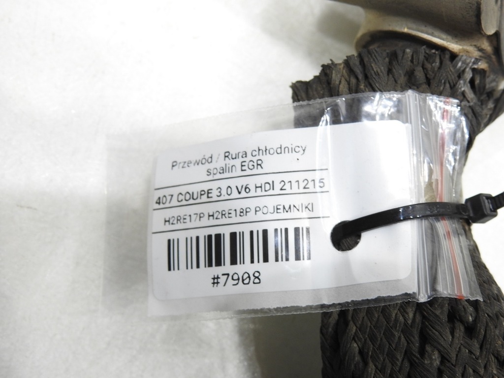 фото №7, Труба трубка egr peugeot 407 3.0 v6 hdi