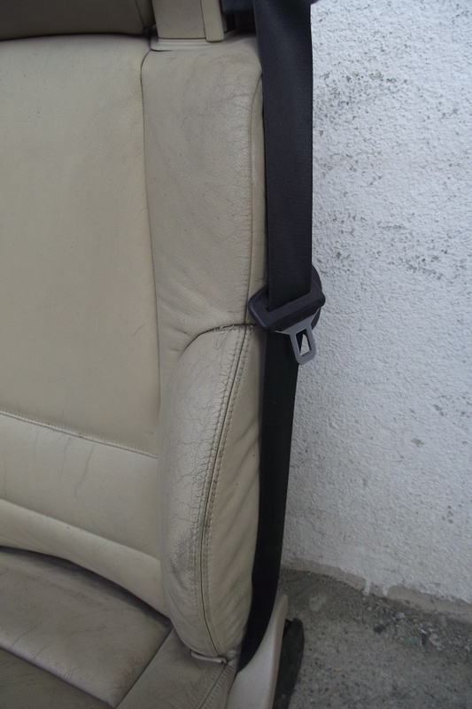 фото №7, Bmw e46 cabrio шкіра сидіння заднє сидіння обшивки m-pakiet справні