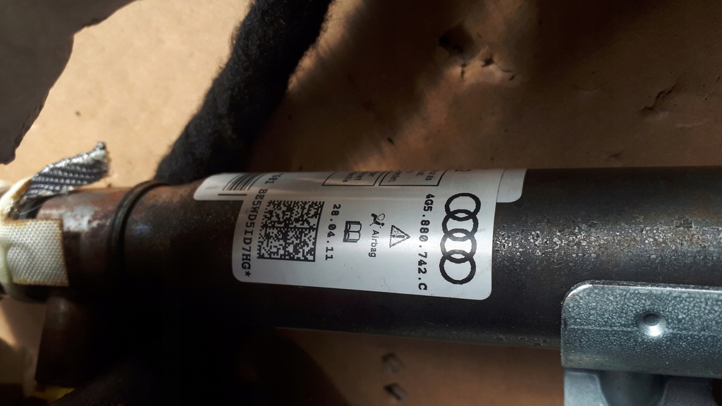 фото №8, A6 c7 4g шторка безопасности правая подушка безопасности sedan 4g5880742c