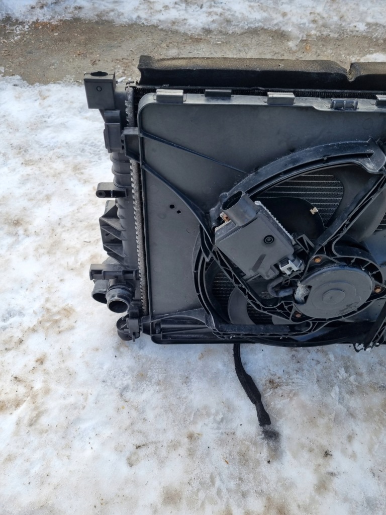 Ford mondeo mk4 iv 2.0 tdci корпус вентилятора радіатора модуль, радіатор Ціна