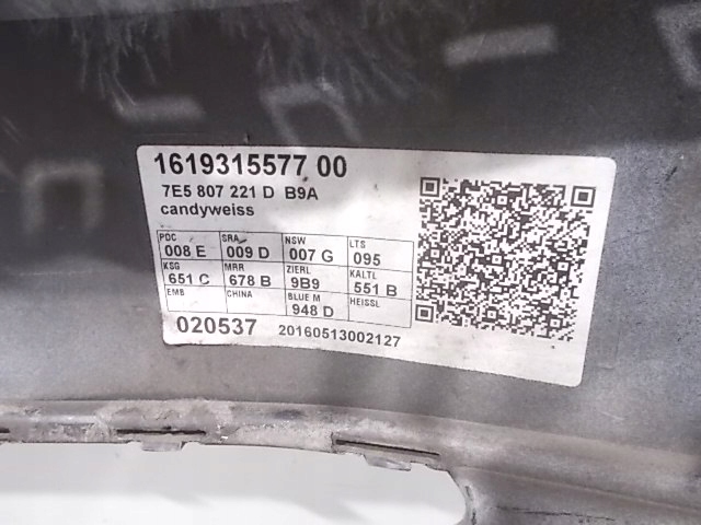 фото №14, Бампер vw t6 multivan caravelle 7e5 15-20 оригінал омивачі