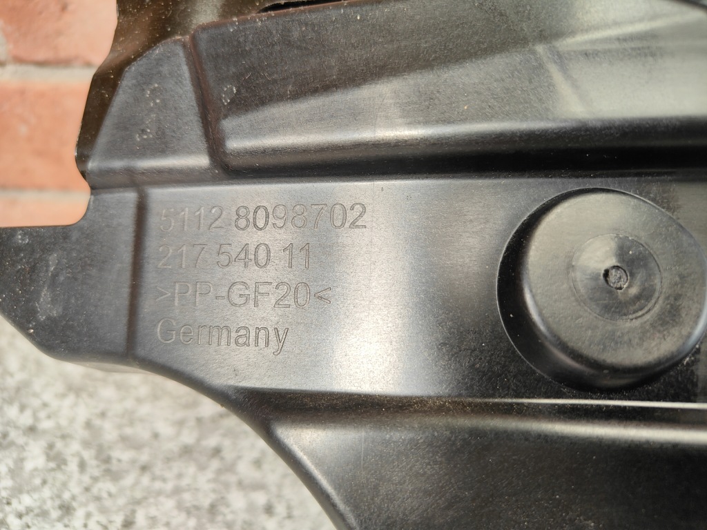 Балка напрямна бампера smart відкривач bmw g30 g31 lci m набір 8098702 7386505 Недорого