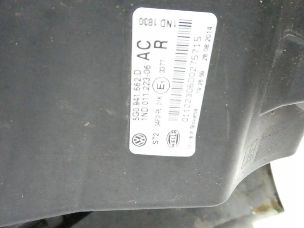 фото №12, Vw golf vii бампер передний перед омыватель pdc golf 7