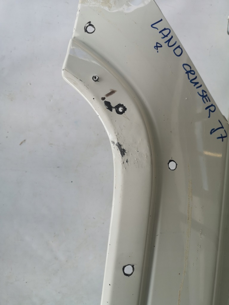 фото №6, Toyota land cruiser j76 lift- крыло левый polecam