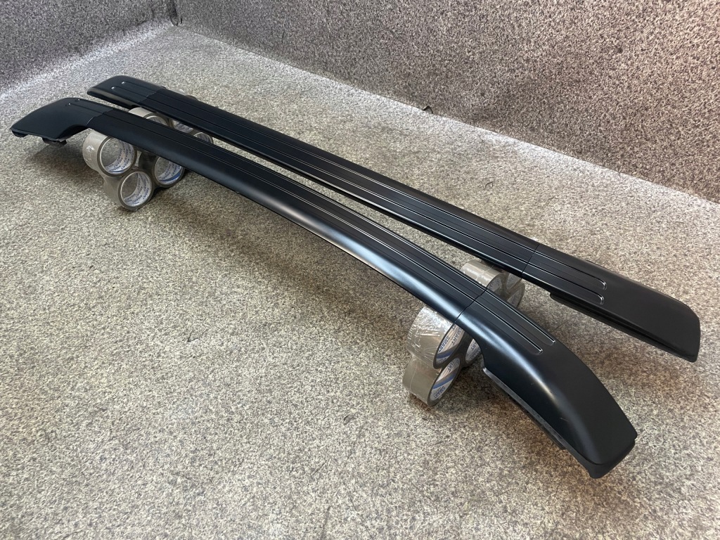 Рейлінги дахові комплект рейлінг правий + ліве bmw x6 e71 рестайлінг  чорні в гарному стані Зі Шроту