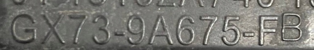 фото №9, Впуск воздуховод воздуха левая rr velar gx739a675f