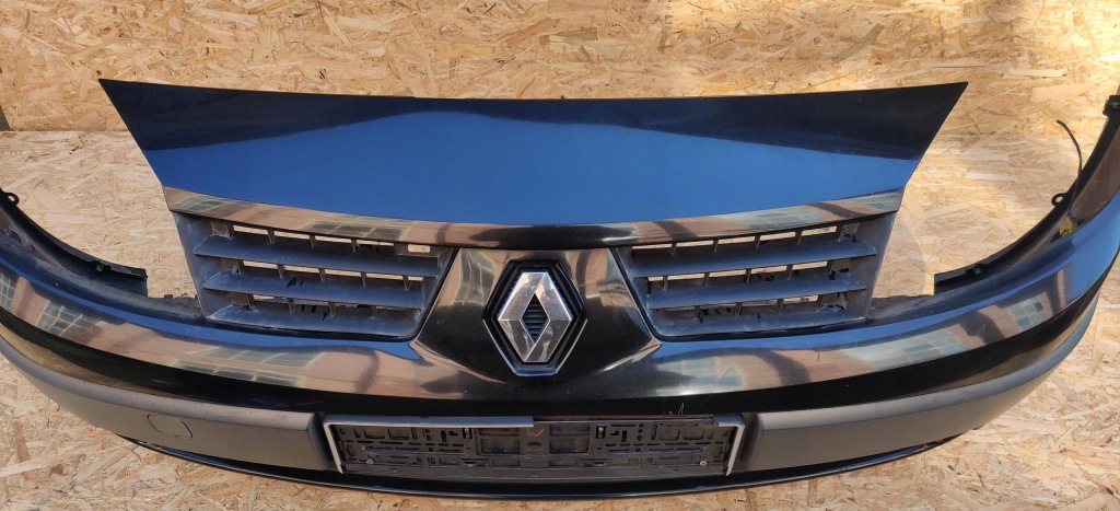Бампер передний перед renault scenic ii 2 mk2 чёрный przed liftem в Украине