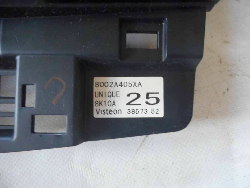 фото №4, Lancer viii 07-16 радио панель 8701a278 8002a405xa