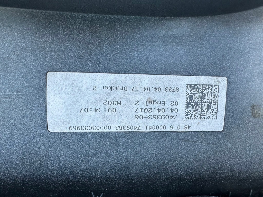 фото №11, Бампер перед bmw 7 g11 g12 7409353 kompletny usa a96 mineralweiss металлик