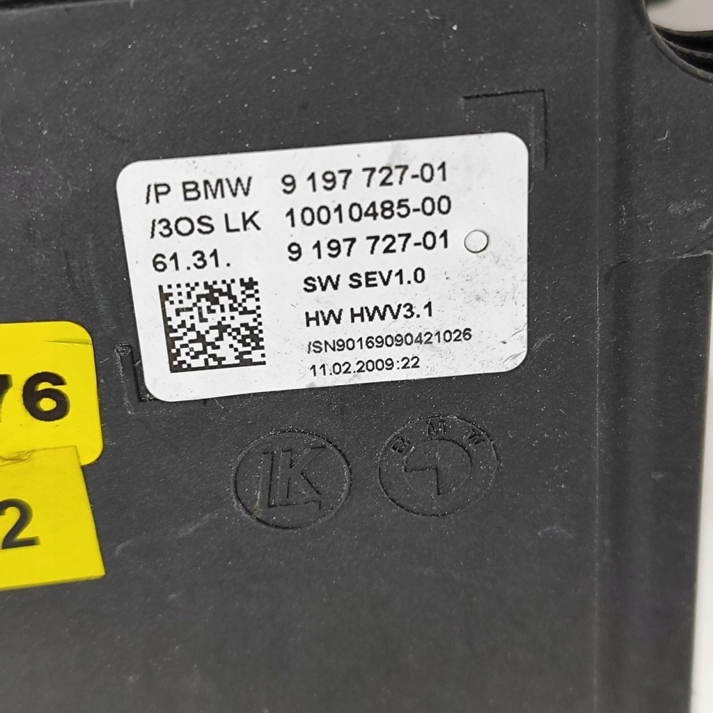 фото №8, Bmw 5 f10 f11 2011 домкрат перемикання передач / верхній