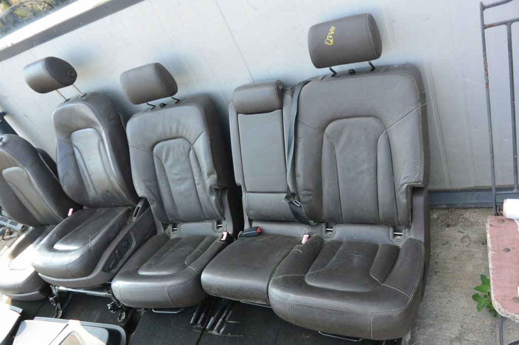 фото №9, Сиденья заднее сиденье обшивки 7 мест алькантара audi q7 eu