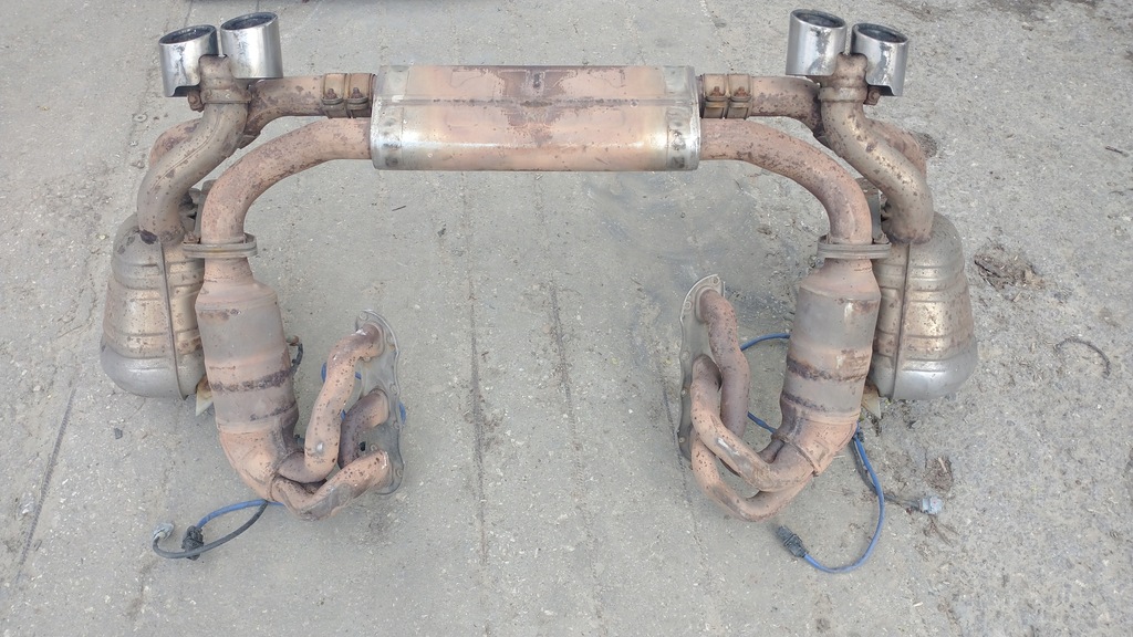 фото №9, Porsche carrera s 911 997 коллектор выпускной 3.8