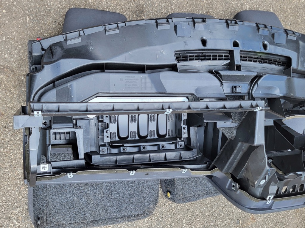 фото №10, Панель приладів приладова панель  панель приладів vw golf v 5 1k czarna оригінальний номер europa