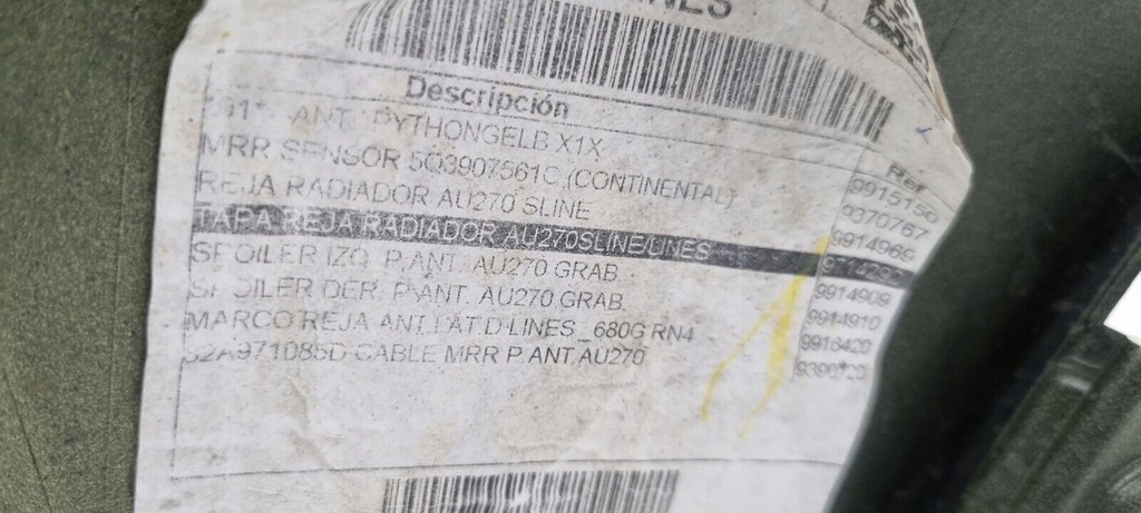 фото №13, Audi a1 82a 2018- бампер передний перед 82a807437