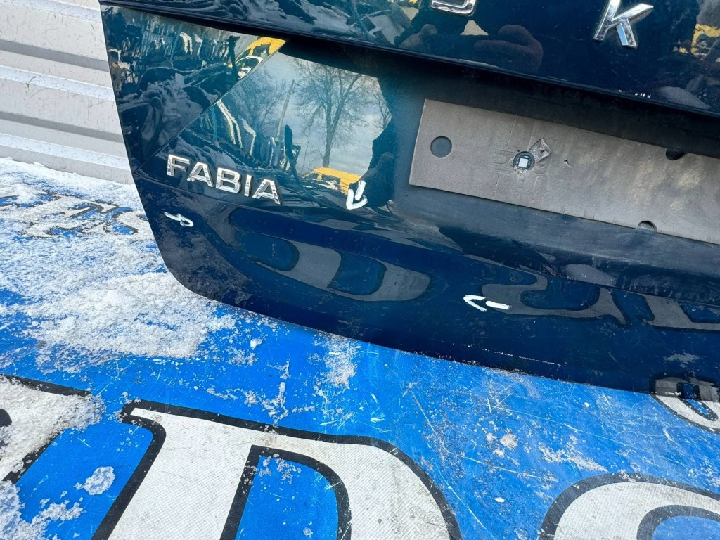 фото №6, Skoda fabia iii kombi крышка багажника задняя 6v9827159b