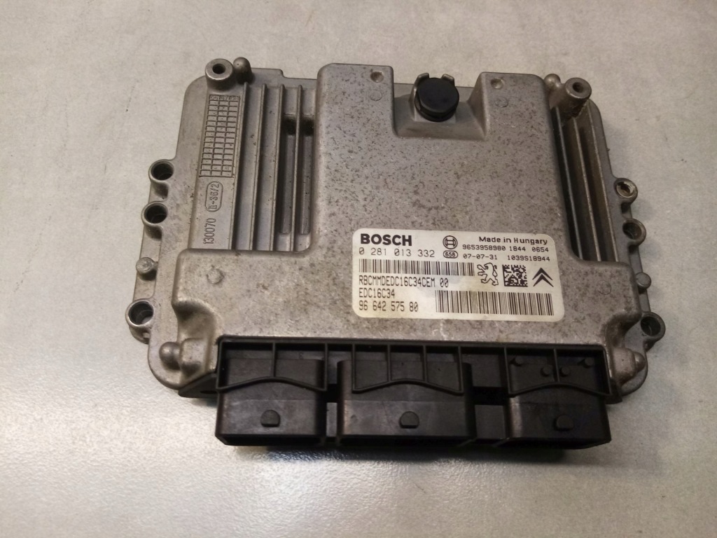 фото №1, Блок керування двигуна citroen c4 i