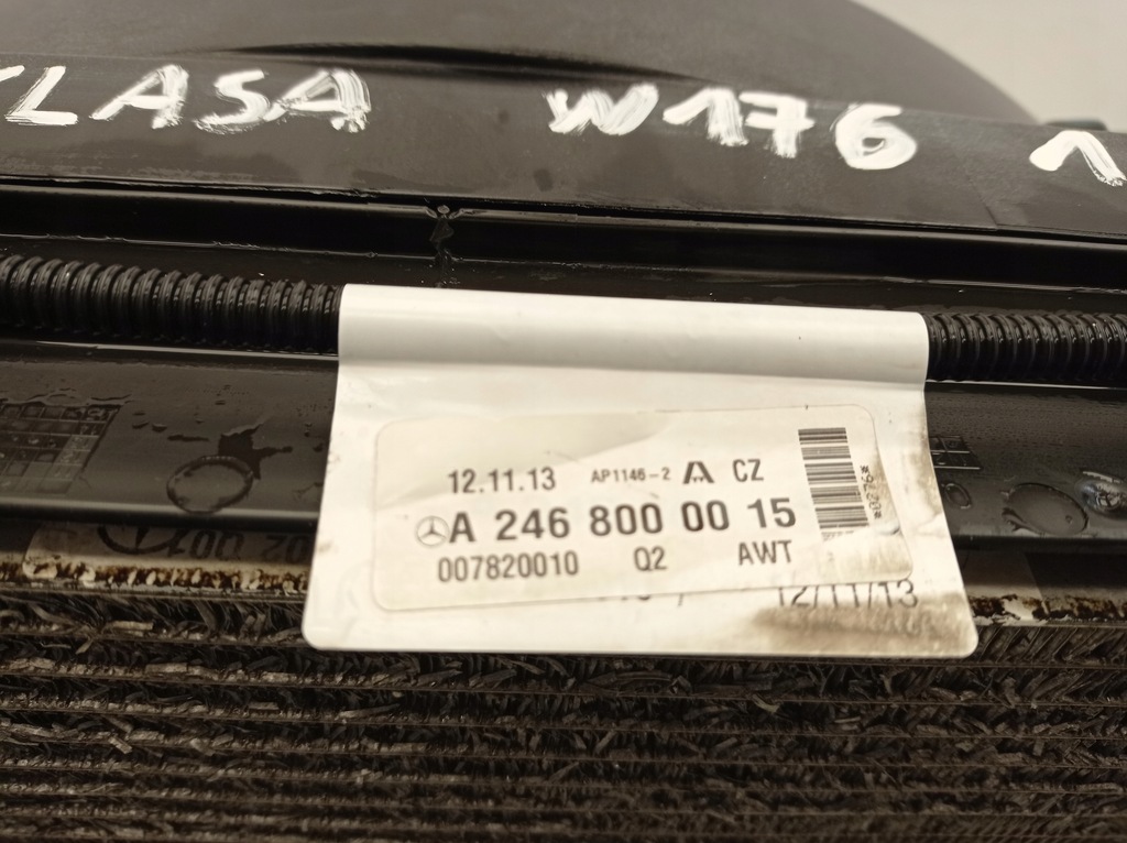 фото №12, Mercedes a-klasa w176 1.6 cgi радиатор комплект