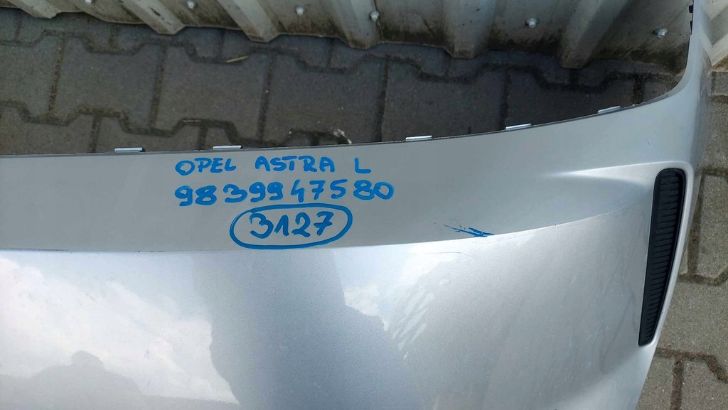 фото №10, Opel astra l 22- бампер перед передний 3127